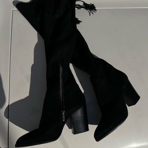 Black Over the Knee Boots